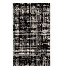 Black Abstract Wool 5 ft x 7 ft Hand Tufted Carpet