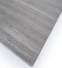 Grey Solid Wool 5 ft x 7 ft Hand Woven Carpet