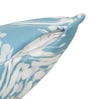 Grey and Blue Velvet Abstract 16x16 inches Cushion Cover Set of 2