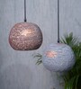 Grey and Copper Vintage Antique Combo Hanging Light