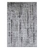 Grey and Cream Abstract 4x6 Feet Machine Made Carpet