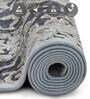 Grey and Cream Neo Persian 5x7 Feet Machine Made Carpet