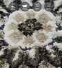 Grey and Cream Neo Persian 5x7 Feet Machine Made Carpet