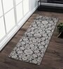 Grey and Cream Persian 2x3 Feet Machine Made Runner