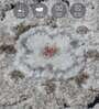 Grey and Cream Persian 4x6 Feet Machine Made Carpet