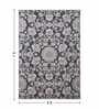 Grey and Cream Persian 5x7 Feet Machine Made Carpet