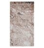 Grey and Orange Abstract Polypropylene 5 ft x 2.5 ft Machine Made Runner