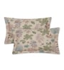 Grey and Pink 100% COTTON Solid 105 GSM Double Bed Comforter