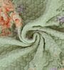 Grey and Pink Polyester Solid 200 GSM Double Bed Comforter