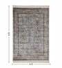 Grey and Rust Persian 4x6 Feet Machine Made Carpet