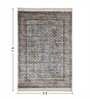 Grey and Rust Persian 5x7 Feet Machine Made Carpet