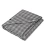 Grey and White 100% COTTON Solid 105 GSM Double Bed Comforter