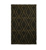 Grey and Yellow Jute Geometric Hand Woven  5x 8 Feet Carpet