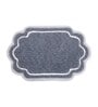 Grey Anti Skid Polyester Bathmat (45x65 cm)