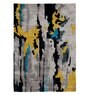 Buy Grey Art Silk Abstract 4 x 6 Feet Hand Tufted Carpet