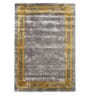 Buy Grey Art Silk Solid 6 x 8 Feet Hand Tufted Carpet