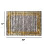 Buy Grey Art Silk Solid 6 x 8 Feet Hand Tufted Carpet