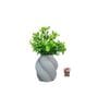 Artificial Plants with Grey  Pot