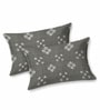 Grey Bedsheet 220 Tc Cotton King Bedsheet With 2 Pillow Covers