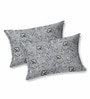 Grey Bedsheet 220 Tc Cotton King Bedsheet With 2 Pillow Covers