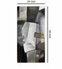 Grey Black And White Modern Art Canvas Art Print