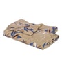 Grey Black Polyester Solid 105 GSM Double Bed Comforter