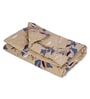 Grey Black Polyester Solid 105 GSM Single Bed Comforter