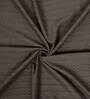 Grey Geometric Cotton 9 Ft Light Filtering Eyelet Door Curtain