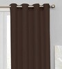 Silk Blackout 9 Feet Eyelet Door Curtain