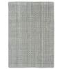 Grey Abstract Blended Wool 5 ft x 7 ft Hand Woven Carpet