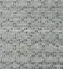 Grey Blended Wool Abstract 6 x 9 Feet Hand Woven Carpet