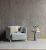 Grey Abstract Blended Wool 8 ft x 10 ft Hand Woven Carpet