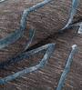 Grey Abstract Blended Woolen 48 x 48 Inches Hand Tufted Rug