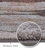 Grey Abstract Polypropylene 6 Ft X 4 Ft Machine Made Carpet