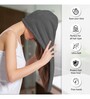 Grey Caldezonia Solid 450 GSM Microfiber Bath HairWrap