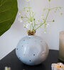 Grey Ceramic Glass Table Vase