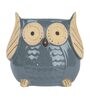 Grey Ceramic Owl Shape Medium Planter