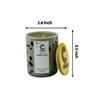 Vanilla Caramel Grey Ceramic Scented Candles
