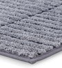 Grey Charcoal Polyester 32X20 Inches Anti-Skid  Bath Mat