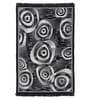 Grey Chenille Abstract 4.5 X 7 Feet Hand Woven Carpet