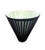 Grey Color Knife Pleated Cone Lampshade