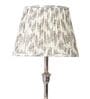 Pine Craft 30cm Straight Empire Cotton  Lampshade (Grey)