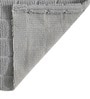 Grey Cotton 21X37 Inches Anti-Skid Bath Mat