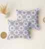 Grey Cotton 27x18 Inches Pillow Covers (Set of 2)