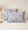 Grey Cotton 27x18 Inches Pillow Covers (Set of 2)