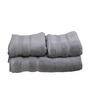 Grey Cotton 550 GSM 3 Piece Towel Sets