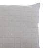 Grey Geometric Cotton 16 x 16 Inches Cushion Covers (Set of 2)