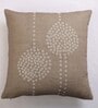 Grey Cotton Textured 16 x 16 Inches (Set Of 5) Cushion Covers