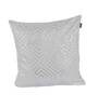 Grey Abstract Cotton 16 x 16 Inches Cushion Cover