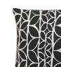 Grey Abstract Cotton 16 x 16 Inch Cushion Cover